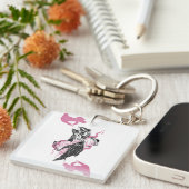 Halloween Rafinolischer Schlüsselanhänger & Tränen (Vorderseite rechts)