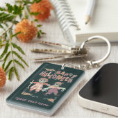 Halloween Rag Doll Zombies (1) - Schlüsselanhänger (Vorderseite rechts)