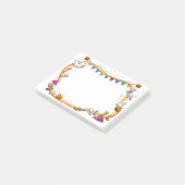 Halloween-Rahmen Post-it Klebezettel (angewinkelt)