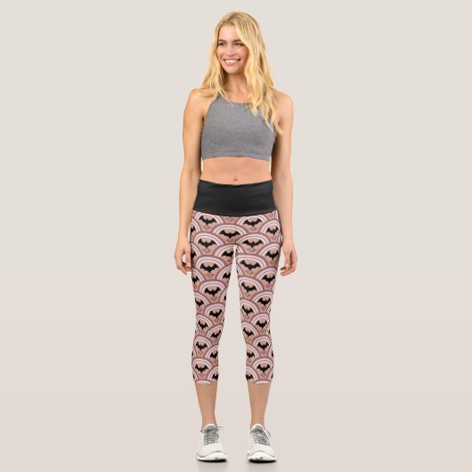 Halloween Rainbow Capri Leggings (Vorderseite)