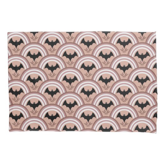 Halloween Rainbow Kissenbezug (Vorderseite)