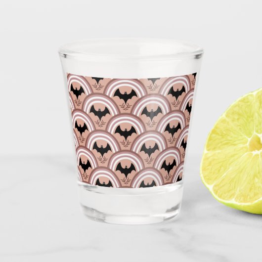 Halloween Rainbow Schnapsglas (Vorderseite)