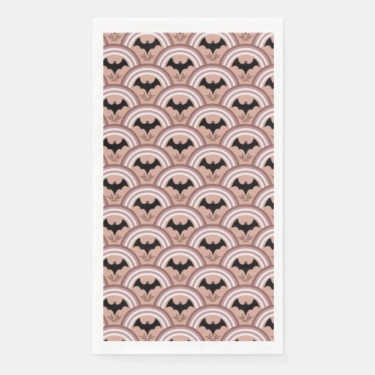 Halloween Rainbow Serviette (Vorderseite)