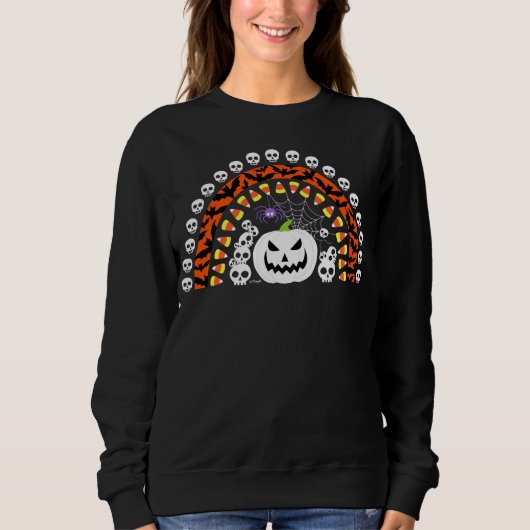 Halloween Rainbow Sweatshirt (Vorderseite)