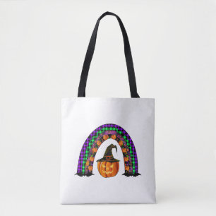 halloween rainbow tasche