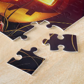 Halloween Rat Terrier Vampire Pumpkins Beängstigen Puzzle (Seite)