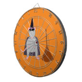 Halloween Rat und Broom Dartscheibe (Vorderseite rechts)