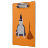 Halloween Rat und Broom Klemmbrett (Links)