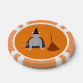 Halloween Rat und Broom Pokerchips (Einzeln)