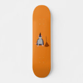 Halloween Rat und Broom Skateboard (Vorne)