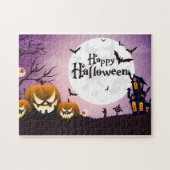Halloween-Rätsel Puzzle (Horizontal)
