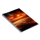 Halloween-Raumschiff Notizblock (Rechte Seite)