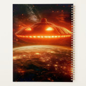 Halloween-Raumschiff Planer (Rückseite)