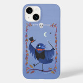 Halloween Raven Crow Moon Magie Case-Mate iPhone Hülle (Rückseite)
