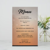 Halloween Ravens Matching Menu (Stehend Vorderseite)