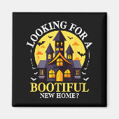 Halloween Real Estate Agent Funny Realtor Bootiful Magnet (Vorne)