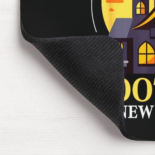 Halloween Real Estate Agent Funny Realtor Bootiful Mousepad (Ecke)