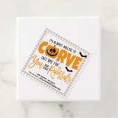 Halloween Realtor-Geschenkmarke Geschenkanhänger (Beispiel)