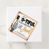 Halloween Realtor-Geschenkmarke Geschenkanhänger (Beispiel)