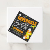 Halloween Realtor Gift Tags Geschenkanhänger (Beispiel)