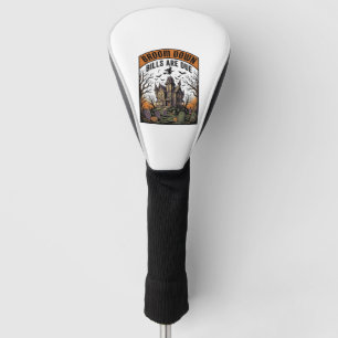 Halloween-Rechnungseintreiber-Hexenbesen-Bruch-Des Golf Headcover
