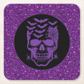 Halloween Rechteckiger Pappuntersetzer (Vorderseite)