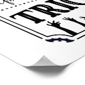 Halloween-Regeln Poster (Ecke)