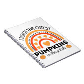 Halloween-Regenbogengeschenk für Lehrer Notizblock (Rechte Seite)