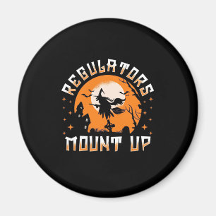 Halloween-Regulierer treiben auf Magnet