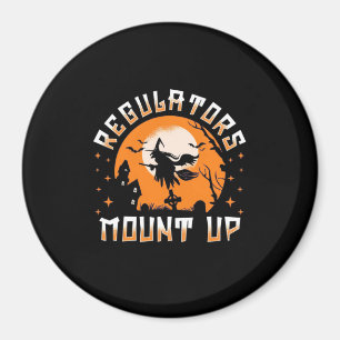 Halloween-Regulierer treiben auf Magnet