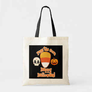 Halloween - Reiche den Mais weiter Tragetasche