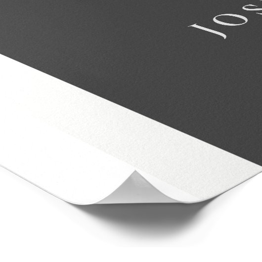 Halloween Retro Disco Spiders Begrüßung Poster (Ecke)