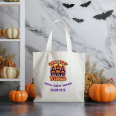 Halloween Retro Funny Girls Trip Hexe Tragetasche