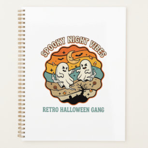 Halloween Retro-Geister-Nacht Planer