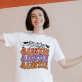 HALLOWEEN RETRO GROOVY SPOOKY AUNTY T-Shirt