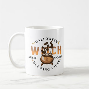 Halloween Retro Hexe braut  Kaffeetasse