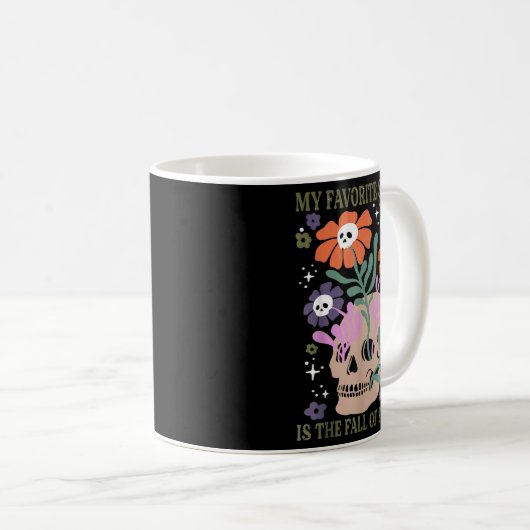 Halloween Retro My Favorite Season Is The Fall Of Kaffeetasse (VorderseiteRechts)