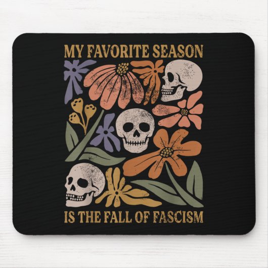 Halloween Retro My Favorite Season Is The Fall Of  Mousepad (Vorne)