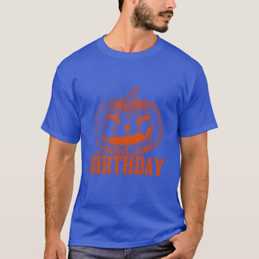 Halloween-Retro T-Shirt (Vorderseite)