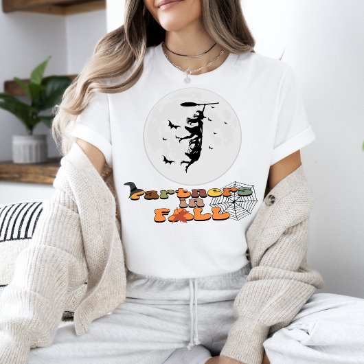 Halloween Retro Vibes | Partner im Herbst T-Shirt