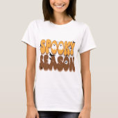 Halloween Retro Vibes | Spooky Season T-Shirt (Vorderseite)
