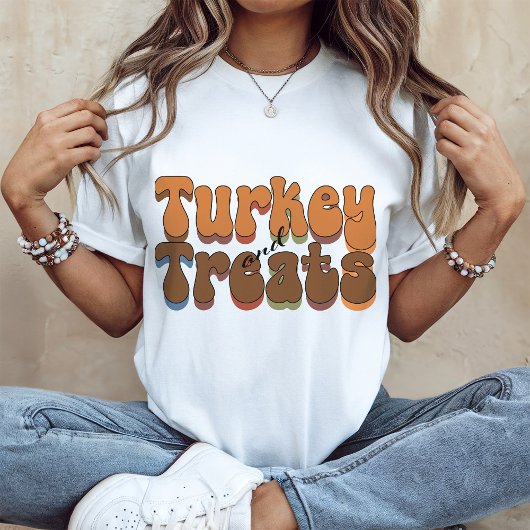 Halloween Retro Vibes | Türkei und Leckereien T-Shirt