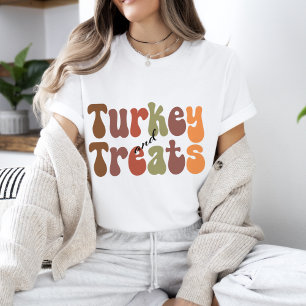 Halloween Retro Vibes Türkei und Leckereien T - T-Shirt