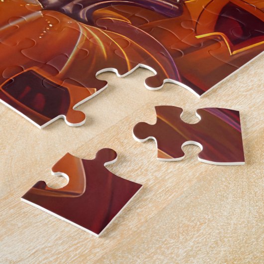 Halloween Rhodesian Ridgeback Vampire Pumpkins Puzzle (Seite)