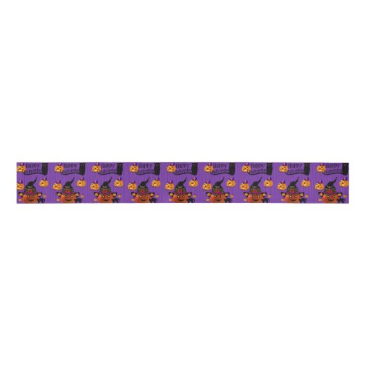 Halloween Ribbon Ripsband (Vorderseite)