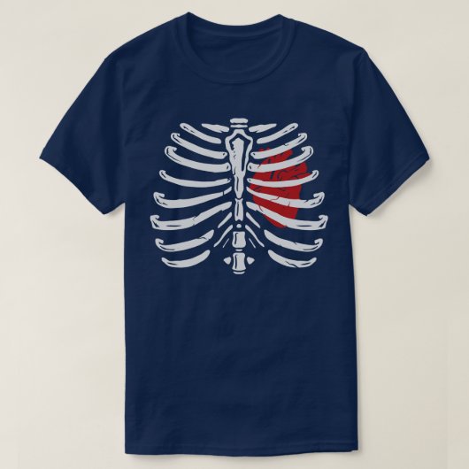 Halloween Ribs T-Shirt (Design vorne)
