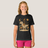 Halloween-Ride von Black Cat & Mummy T-Shirt (Vorne ganz)