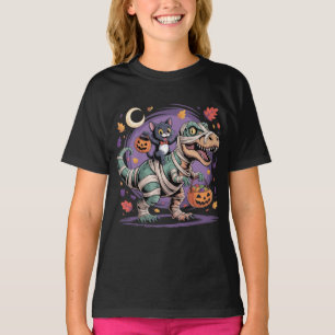 Halloween-Ride von Black Cat & Mummy T-Shirt