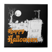 Halloween-RIP Fliese (Vorderseite)