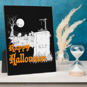 Halloween-RIP Fotoplatte (Seite)